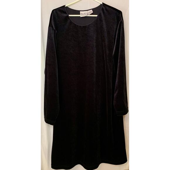 Velvet Sweater Dress - Picture 2 of 4